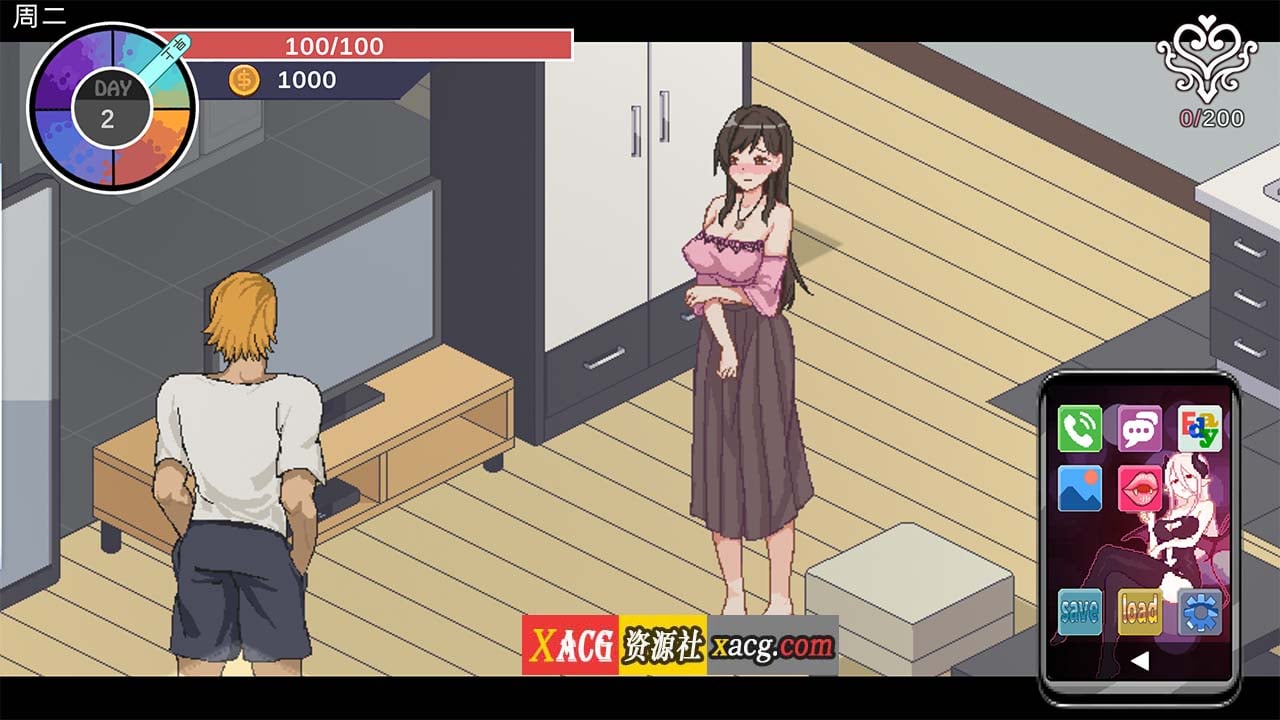 【像素SLG/动态/官中】NTR狂徒 Ntraholic V4.2.2c中文版【更新/6G】-IS