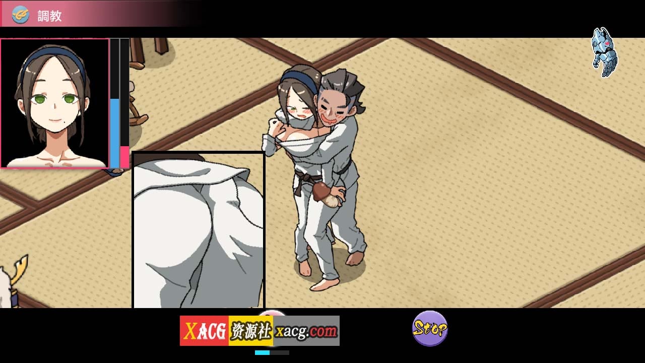 【像素SLG/官中/全动态】护身术道场-秘密的课程 V1.9.10 官方中文版【PC+安卓/2.5G】-IS