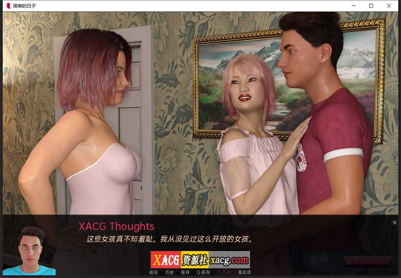 【欧美SLG/汉化/动态】简单的日子 V0.19.5 赞助版 汉化版【PC+安卓/5G】-IS