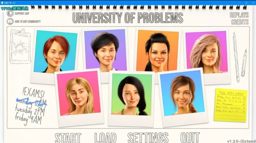 【3D/欧美SLG/汉化/动态】玉望大学-问题大学 V1.3.0 双端汉化版【5.5G】-IS