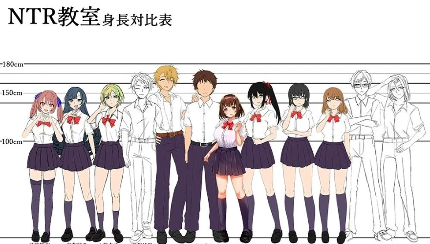 【2D/SLG/汉化】NTR教室~转校生第一天就要睡走所有人女友 双端精翻【2.2G】-IS