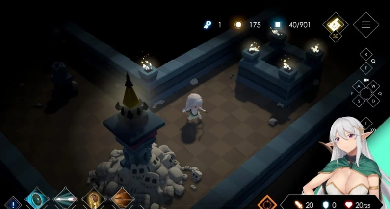 【PC/2D/SLG/中文】地牢脱出2-银月苍狼 苏拉尔 V2.1 中文版【1.8G】-IS