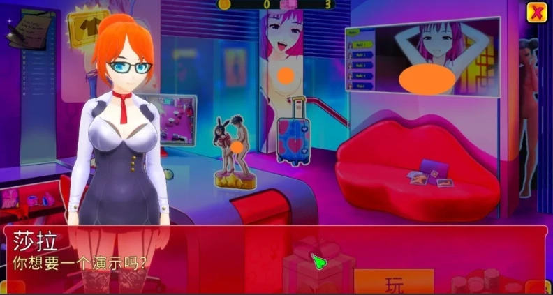 【PC/3D/SLG/中文】Hentai俱乐部：少女，爱情 Club Hentai 官方中文步兵版【1.2G】-IS