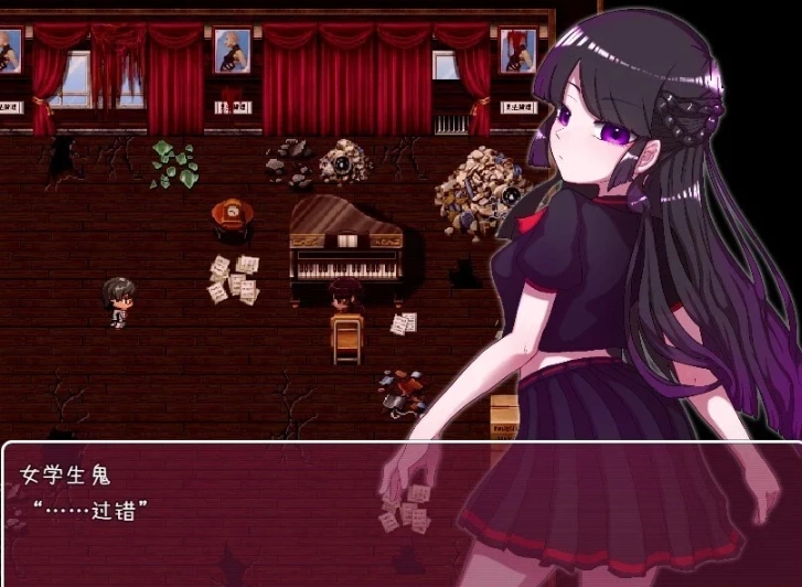 【PC/2D/RPG/汉化】鬼魂退治女学生の幽霊を退治しようっ! 汉化版【300M】-IS