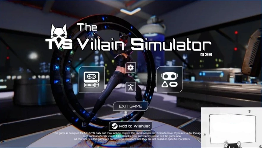 【PC/VR/3D/SLG/英文】恶棍模拟器 The.Villain.Simulator V0.35 官方英文步兵码【10G】-IS