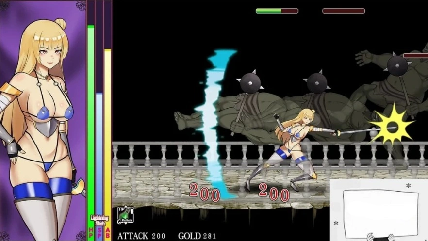 【PC/日文/ACT/动态】黄金辱剑战纪!女战士夺回被兽人占领的王国吧!【300M】-IS