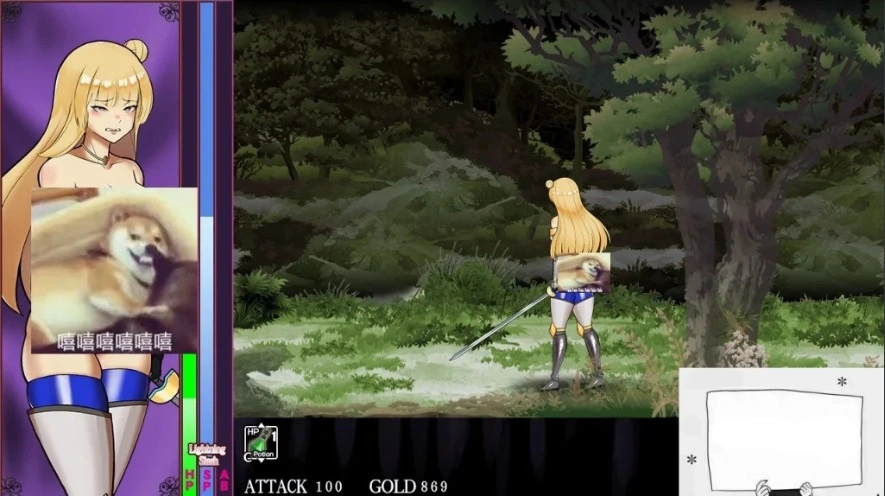 【PC/日文/ACT/动态】黄金辱剑战纪!女战士夺回被兽人占领的王国吧!【300M】-IS