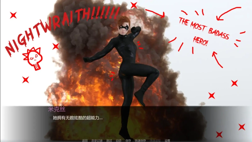 [欧美SLG汉化] 超级英雄历险记1.9 Adventures of a Rookie Superhero PC+安卓汉化版 [5.2G]-IS