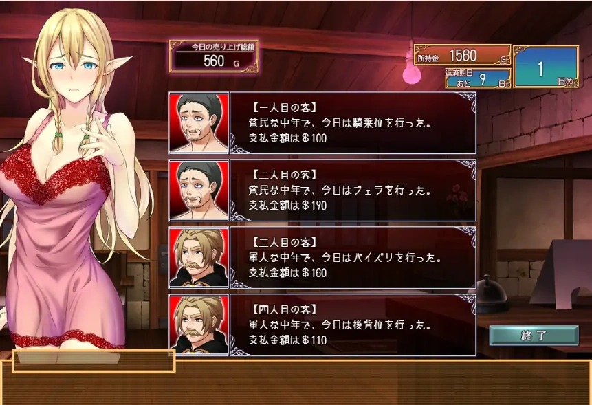 [RPG/汉化] 艾黎儿的接客生活 V1.01 云汉化润色版 电脑 [600M]-IS