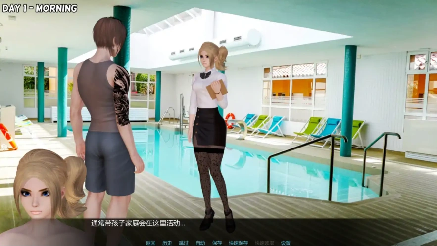 [亚洲SLG/汉化] 池畔探险1完结 Poolside Adventure Remake [v0.17] PC+安卓 [4.4G]-IS