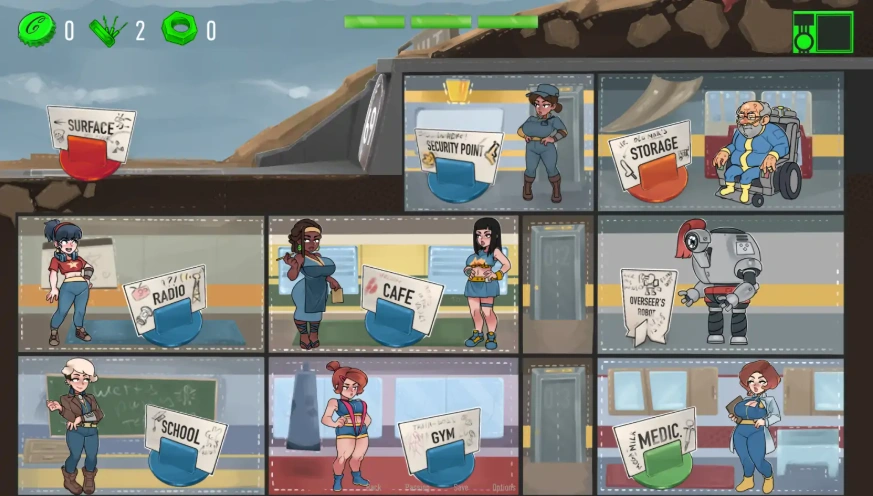 [2D欧美SLG/中文] 深穹 深藏 69 Deep Vault 69 v0.5.3 PC+安卓汉化版 [1.4G]-IS