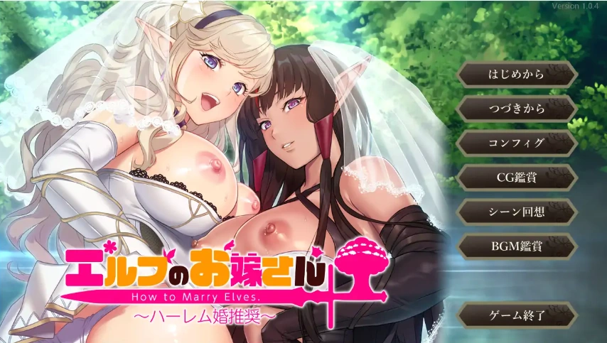 [SLG/中文] 如何与精灵结婚~后宫结婚推奖 AI汉化版+全CG存档 电脑 [1.2G]-IS