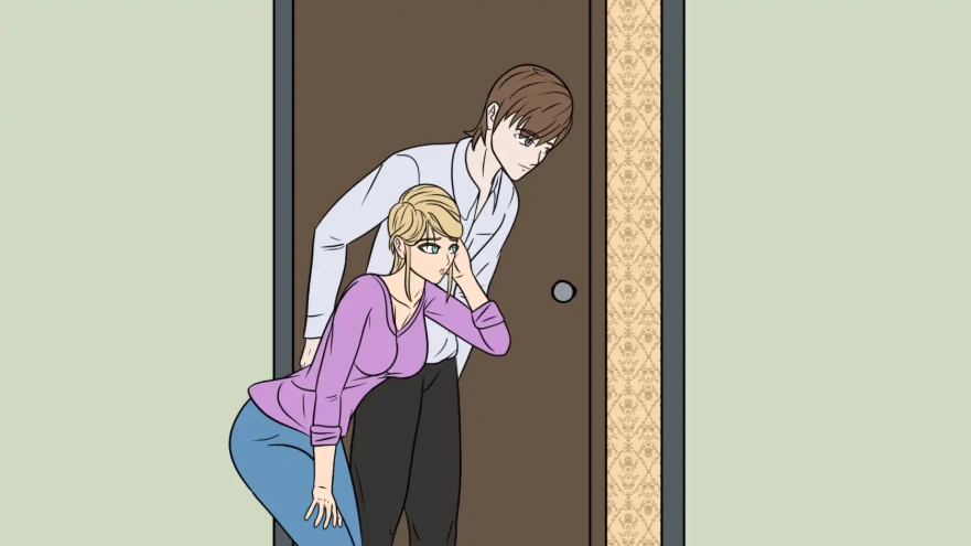 [2D欧美SLG/汉化] 老婆在楼里 大楼内的人妻 Wife in the Building Revised Beta v.0.5.0 PC+安卓 [1G]-IS