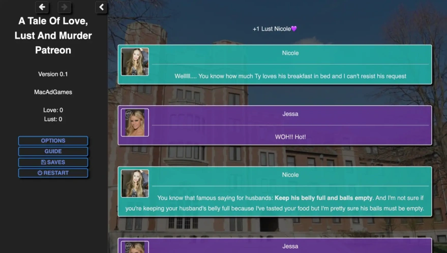 [真人HTML浏览器汉化]爱、欲望与谋杀的故事 [v0.5][电脑3.14G]-IS