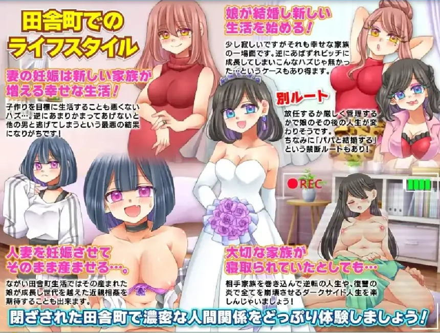 [RPG/汉化/NTR] 无法悠闲的邻里NTR生活 Ver1.2 内嵌汉化版电脑 [200M]-IS