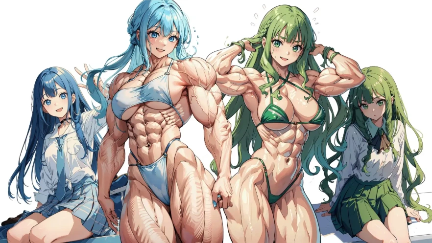 [欧美SLG/汉化] 强人 StrongGirls FMG Visual Novel V5.0 电脑和安卓 [5.2G]-IS