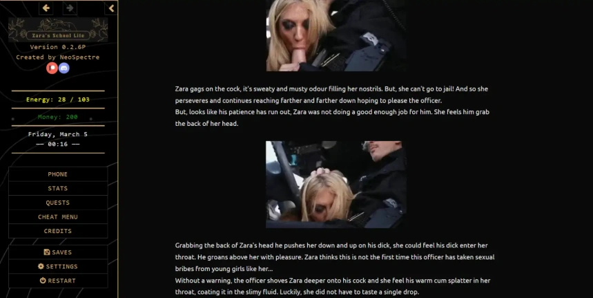 [Html/浏览器汉化] Zara的校园生活 Zara’s School Life [v0.90] 电脑 [320M]-IS