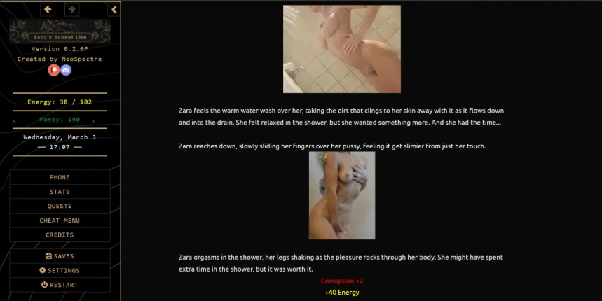 [Html/浏览器汉化] Zara的校园生活 Zara’s School Life [v0.90] 电脑 [320M]-IS