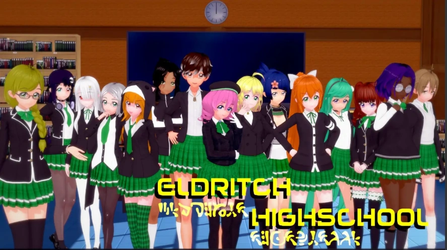 [日式SLG/汉化] 埃尔德里奇高中 Eldritch Highschool v0.1.1c PC+安卓汉化版 [1G]-IS