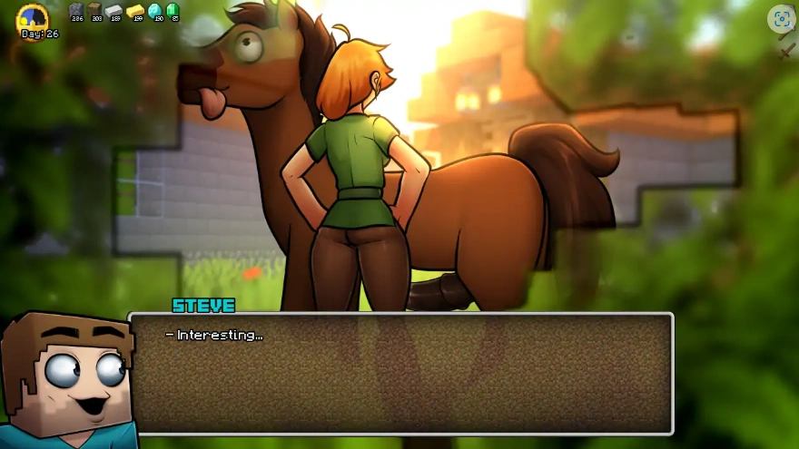 [2D欧美SLG/汉化] 我的世界H版：我的湿界 HornyCraft Ver0.25.1 汉化版 [4G]-IS