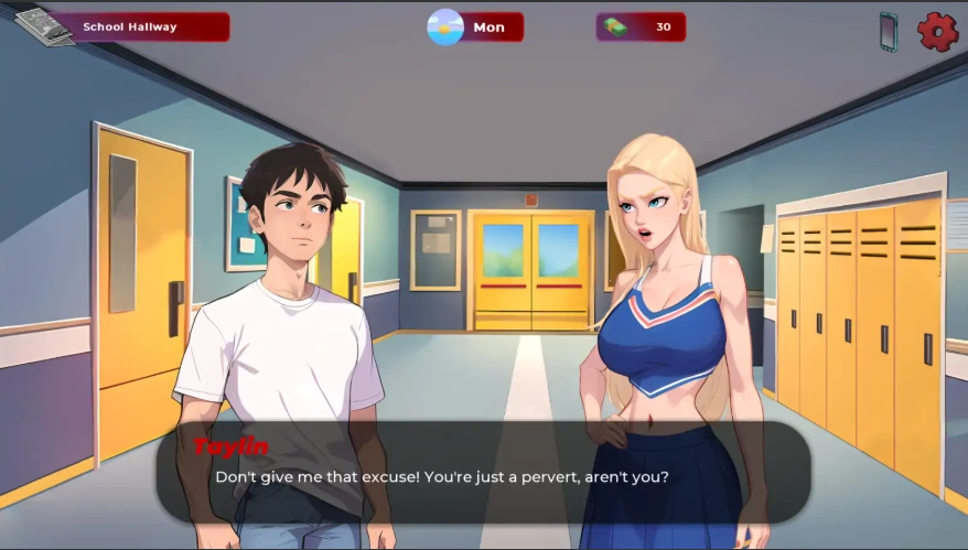 [欧美SLG/汉化/巨根/老熟女] 红边 红色边框 Red Brim V0.21 alpha PC+安卓 汉化版 [1.20G]-IS