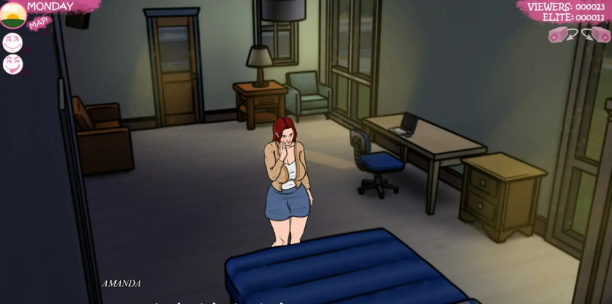 [2D欧美SLG/汉化] 欲望小镇阿曼达的色情之路 Lust Town，Amanda’Ss road to pornv0.9 PC+安卓汉化版 [7G]-IS