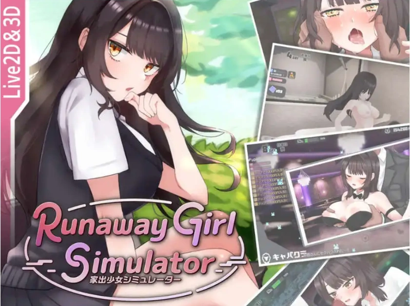 【日系SLG/3D/官中/全动态】离家出走少女模拟器 Runaway Girl Simulator Ver1.1.7 官方中文版【电脑/1.65G】-IS