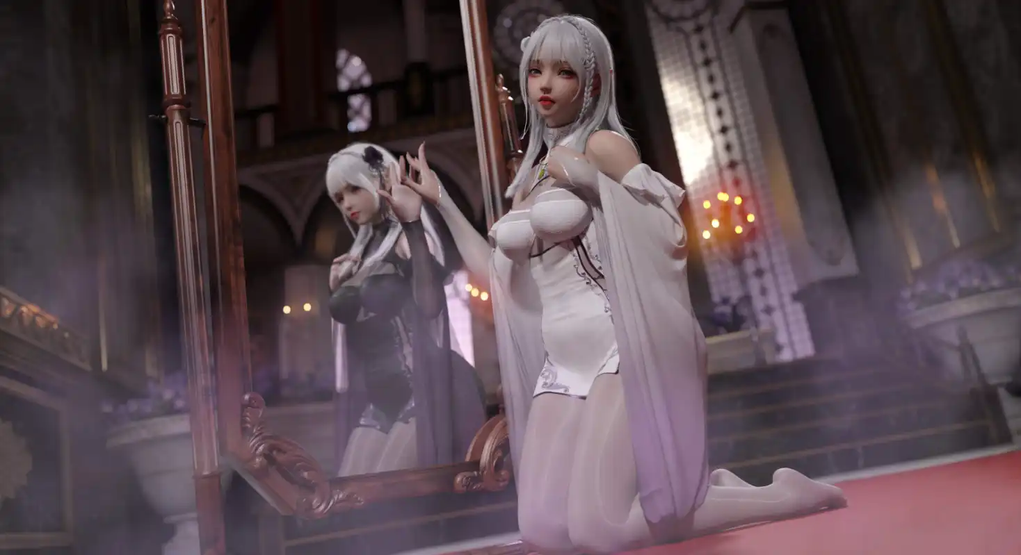 【3D/全彩/無修】我的女友分身們01-13+原畫01-13+特典01-06[黑絲]【738MB】-IS