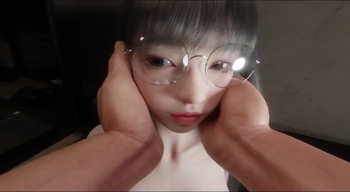 3D/VAM/動态】 爆C寫實巨R學生妹第一視角入帶眼鏡的 【2.65G】-IS