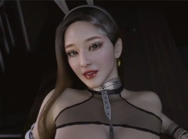 【3D極品/全動态】超逼真明星臉兔女郎 2K60幀【動畫/不是遊戲】-IS