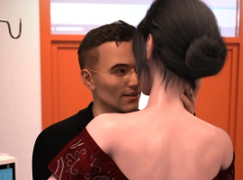 【3D/全彩/無修】兄弟竟然拜托我照顧他的妻女1-4tag巨乳翹臀母女劇情【207M】-IS