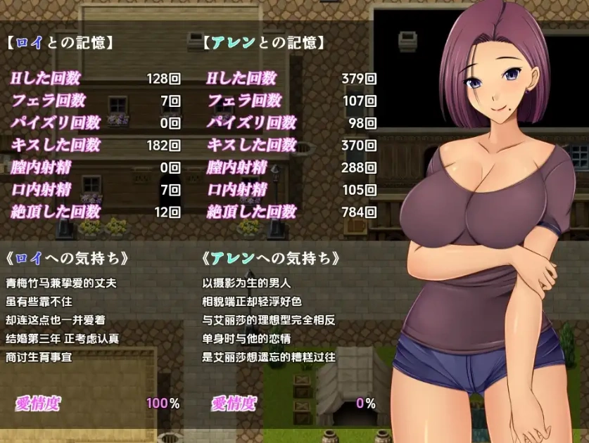 【日系RPG/AI汉化】夺妻之宿1.0【PC+安卓/1.11G】-IS