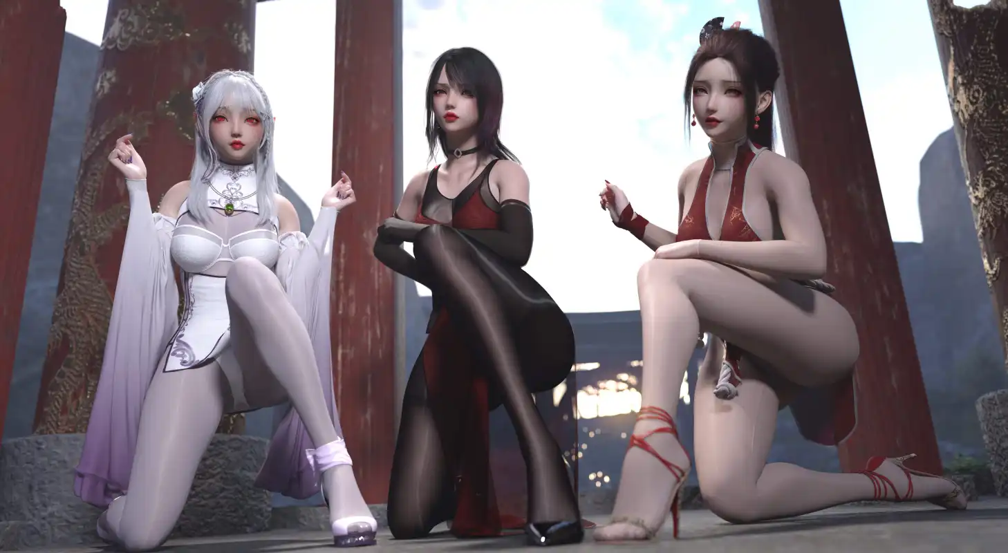 【3D/全彩/無修】我的女友分身們01-13+原畫01-13+特典01-06[黑絲]【738MB】-IS