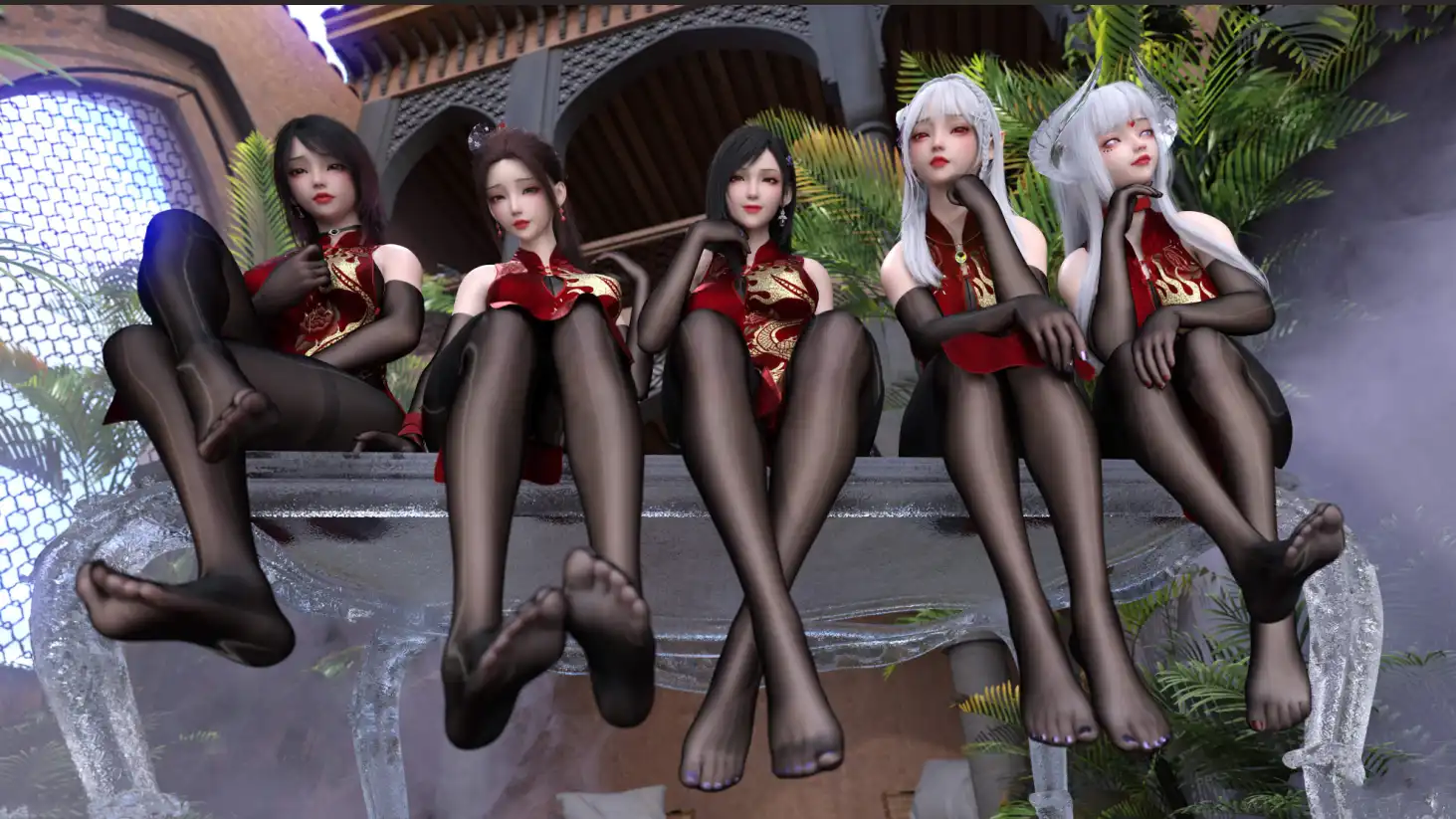 【3D/全彩/無修】我的女友分身們01-13+原畫01-13+特典01-06[黑絲]【738MB】-IS