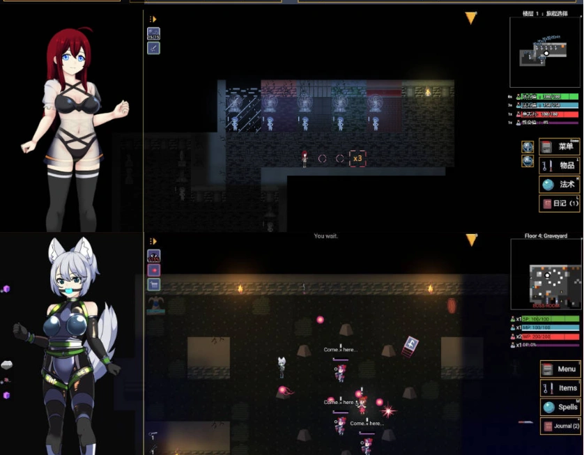 [RPG/中文]变态地牢（Kinky Dungeon）v5.4官方中文版[550M]-IS