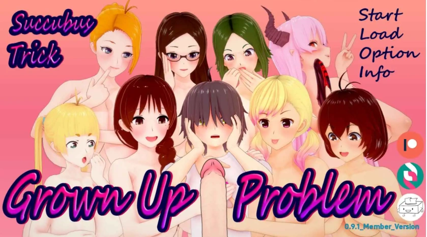 【日系SLG/汉化/动态】魅魔伎俩：成长问题v0.9.1 AI版【PC+安卓/3.46G/更新】Succubus Trick: Grown Up Problem [v0.9.1]-IS