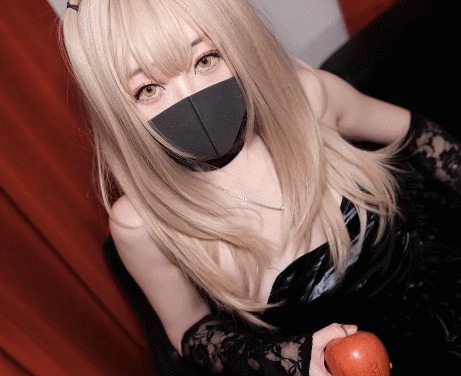 【神COS/中文/動态】柚子貓：究極絲襪COS 黑絲八重神子+彌海砂筆記 步兵本壘版【動畫/3G】-IS