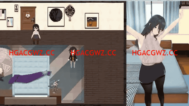 【像素互動SLG/中文/動态】噩夢侵蝕（NTR循環）Dev1.5 官方中文版[更新]【電腦/4.1G】-IS