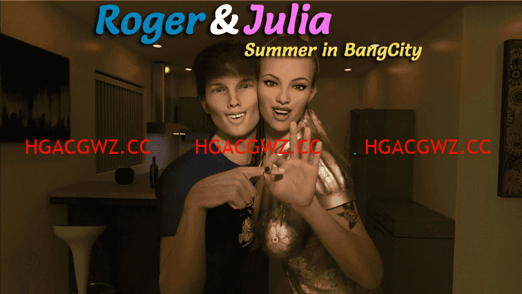 【歐美SLG/漢化/動态】羅傑與茱莉亞：班格城之夏v0.04 AI版【PC+安卓/2.01G/更新】Roger & Julia – Summer in BangCity [v0.04]-IS