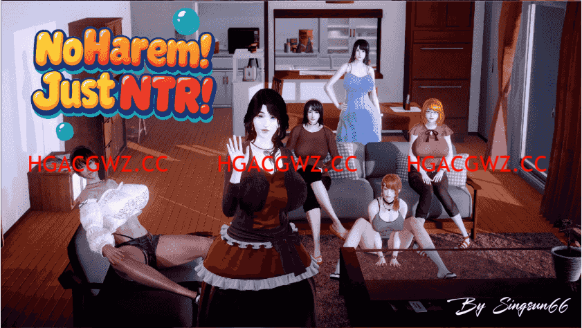 【歐美SLG/漢化/動态】沒有後宮隻是NTREp.1 AI版【PC+安卓/1.61G/更新】No Harem Just NTR [Ep.1]-IS