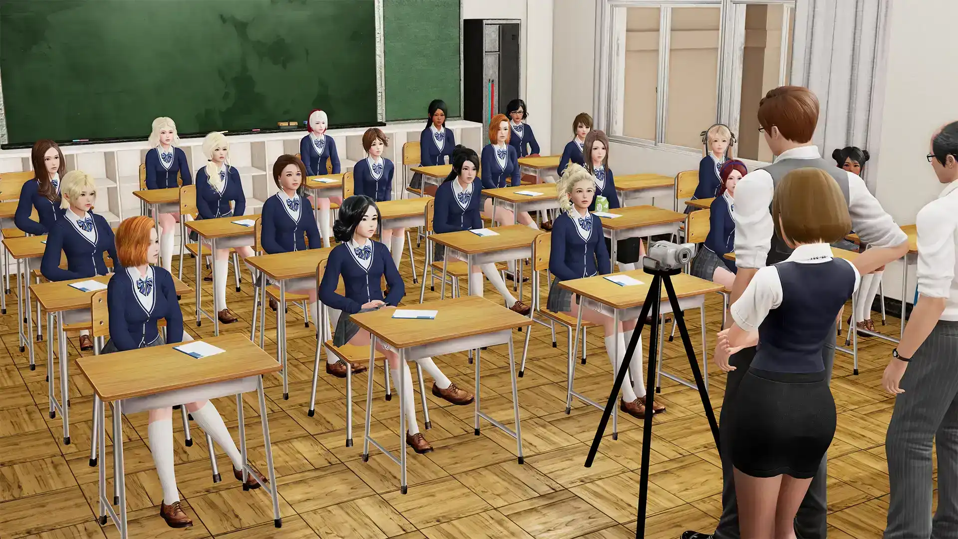 【神作SLG/漢化/動态】校長Ch.3漢化版【PC 安卓/10.1G/更新】-IS