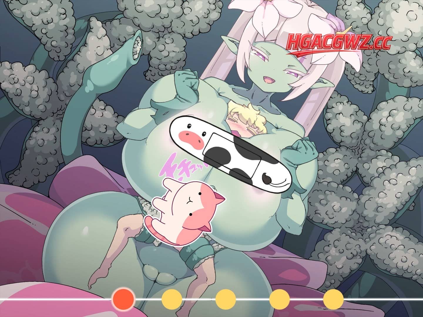 【SlG/AI漢化】今夜采集阿爾拉烏内的溫熱觸手愛撫，顫抖不已【PC+安卓/8G】