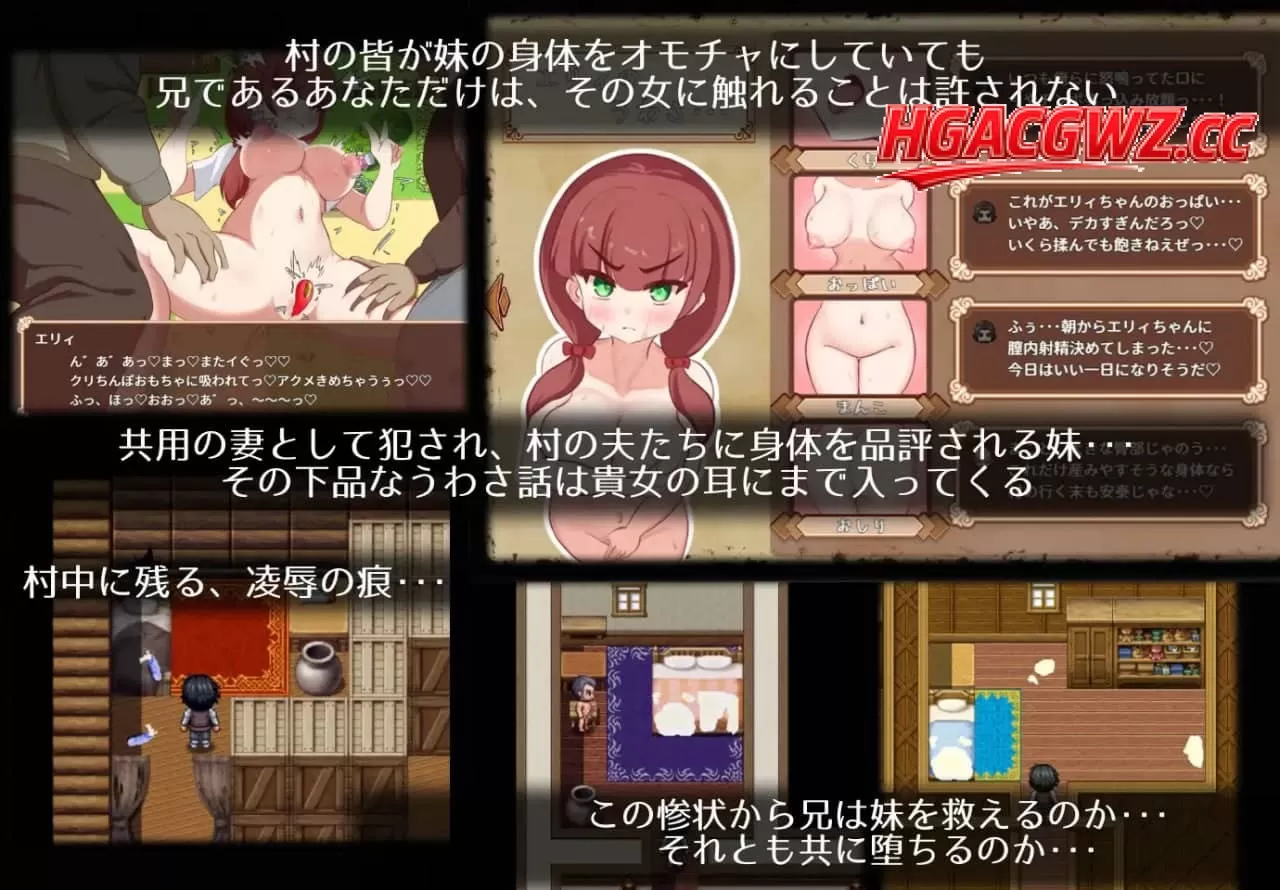 【RPG/AI漢化/MTool/動态】艾莉是村子的共有妻子v1.0.0【PC+安卓/1.7G】