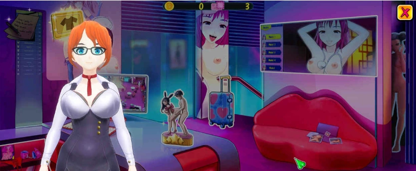 【经营模拟SLG/汉化/全动态】无尽俱乐部：女孩,爱,性 官方中文版【1.2G】-IS