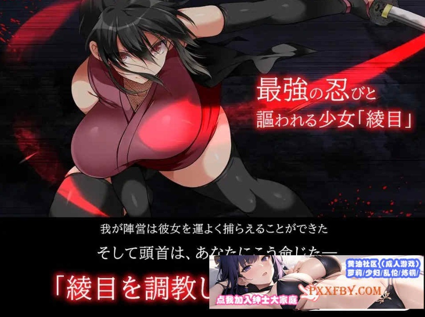 [大型条教SLG/爆款/极品全动态]女忍者堕落：忍堕とし AI汉化版[新汉化/全CV][1.9G/夸克]』-IS