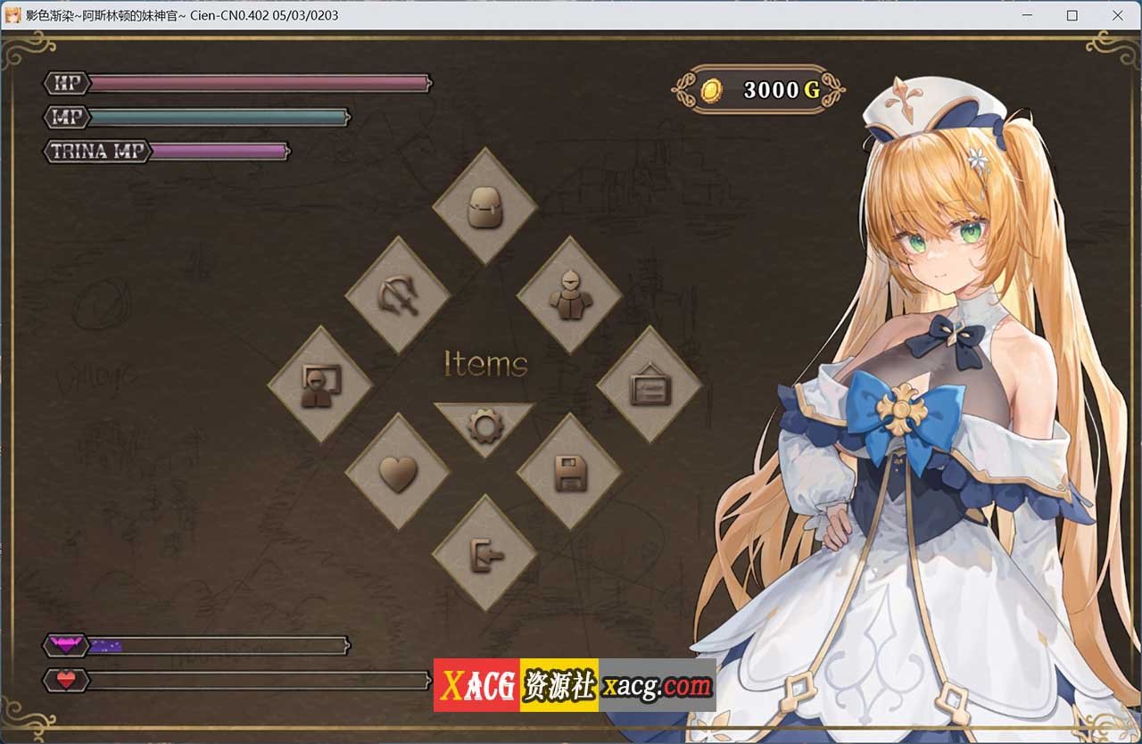 【爆款RPG/中文】影色渐染~阿斯林顿的妹神官~V0.402 官方中文版【5月更新/1.3G】-IS